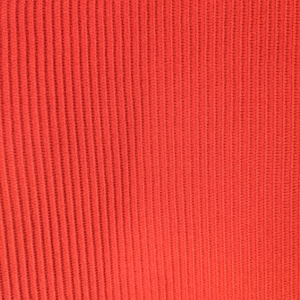 Bailey/44 Rust Ruffle Sleeved Ribbed Top, Large - Picture 6 of 9